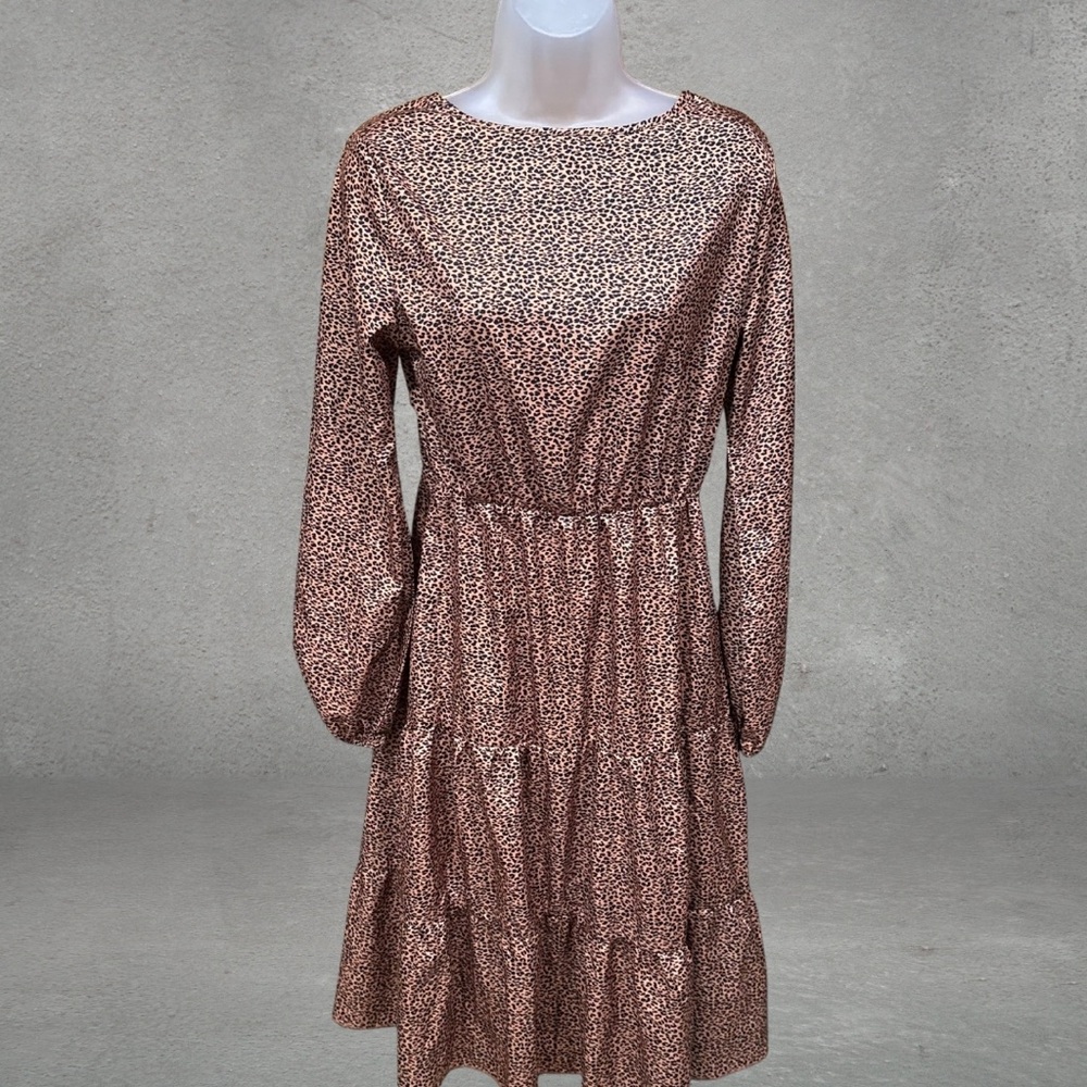 Leopard Print Shein Dress